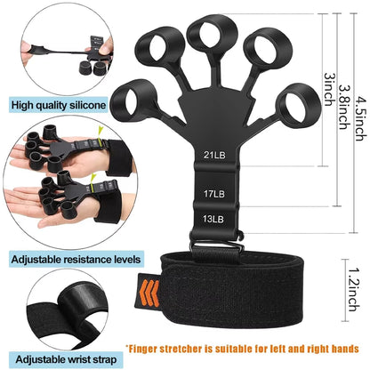 Adjustable 5-60Kg Heavy Hand Gripper Fitness Hand Exerciser Grip Wrist Training Finger Gripper Hand Strengthener for Patient