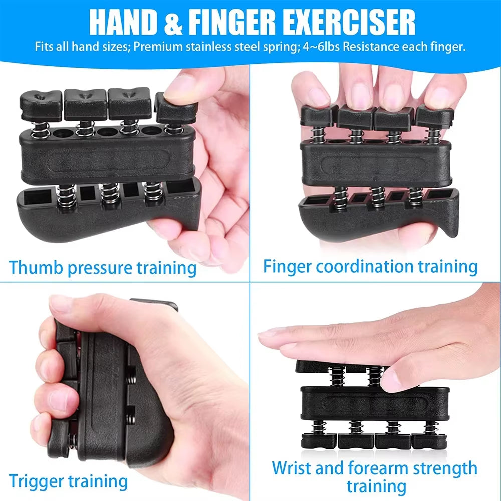 Adjustable 5-60Kg Heavy Hand Gripper Fitness Hand Exerciser Grip Wrist Training Finger Gripper Hand Strengthener for Patient