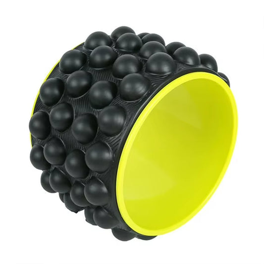 Back Roller Myofascial Release Trigger Point Yoga Wheel Foam Roller for Treating Back Pain Deep Tissue Massage Exercise Tool